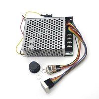 DC10-60V régulateur de vitesse moteur à courant continu 12V 24V 36V 48V module d'entraînement haute puissance PWM régulateur de vitesse moteur 40A régulateur de courant