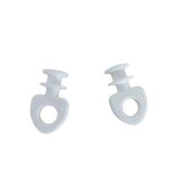 Crochet simple en plastique blanc moderne Ugrace pour usage domestique pour rail de rideau pliable Rideau à plis Rideau vertical