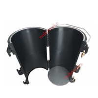 Amovible 100x200mm Cylindriques En Béton Moules/cercle moules d'essais