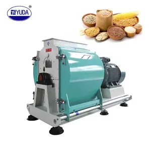 YUDA Competitive Price Hammer Mill Grinding Machine Output 3-4t/H For Grain With Stainless Steel Hammer Blades