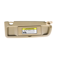 Kit de pare-soleil en plastique gris beige pour fenêtre avant de voiture Fit H-onda Civic Sedan Coupe 2006 -2011, accessoires intérieurs 83280-SNA-A01ZA