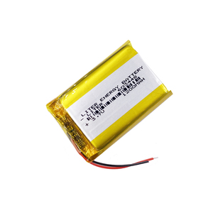 Batterie au lithium polymère rechargeable 1200mah 603448 603550, batterie Lipo <span class=keywords><strong>LED</strong></span> 3.7v en parallèle, fabrication en usine - Product Image 2
