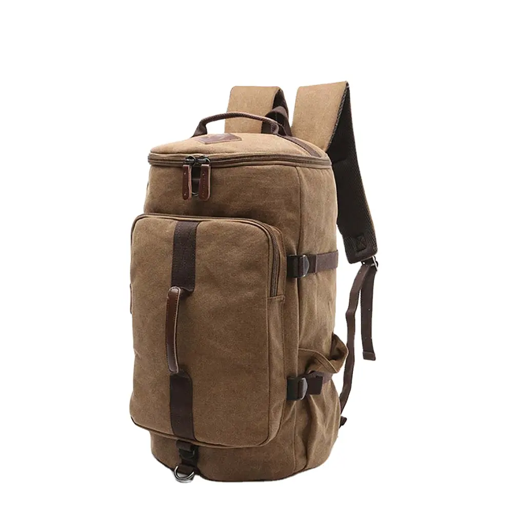 ZUOLUNDUO Hot sale laptop men's backpack leisure canvas travel backpacks
