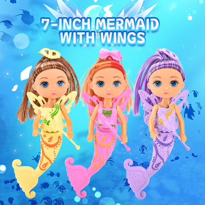 Dress-up <strong>Dolls</strong> Wedding Dress <strong>Small</strong> Princess Cute Children Gifts Mermaid <strong>Doll</strong> Girl Toys - Product Image 2