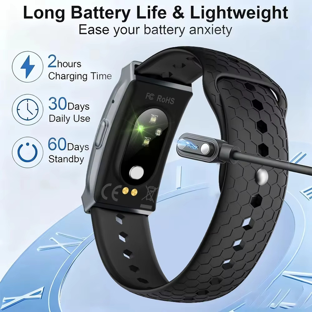 2026 Men Women Wristwatches Smart Band Message Fitness Monitor Bracelet Birthday Gift Electronic Clock For Android IOS G69 H59