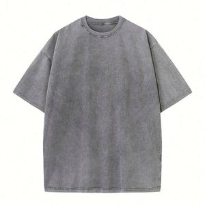 Design Mens Boxy Fit Vintage 100% Cotton T <b>Shirt</b> Printing Custom Tee T-<b>Shirt</b> Personalized Bulk 230g Oversized T <b>Shirts</b> - Product Image 5