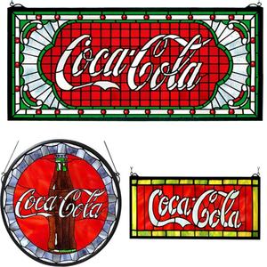 Panel de Vidrio Tiffany Hecho a Mano, Estructura Sólida Personalizada al por Mayor, Vidrio de Colores Chapado en Oro de 5mm de Grosor - Product Image 1