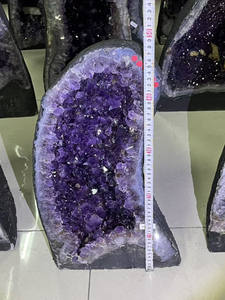 Ametista Crystal Geode Cluster Big Size Cura Cristais para Decoração Home com Tema Reiki - Product Image 6