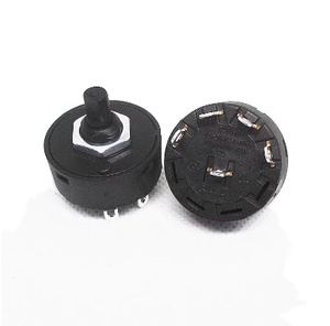 RV005 3A 10A 250VAC Interruptores giratorios redondos Interruptor de 8 posiciones de 9 pines para licuadora para vehículos recreativos y otras aplicaciones - Product Image 3