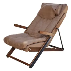 인기있는 전기 접이식 나무 벤치 가장 편안한 목과 등 마사지 안락 의자 거실 침대와 의자