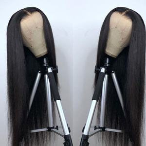 Ms-Beauty High Quality Raw Cambodian <b>Hair</b> Swiss Lace Wig for Black Women 100% Brazilian Virgin Cuticle Aligned Lace Front Human - Product Image 3
