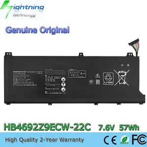 Batería Original para Portátil HB4692Z9ECW-22C 7.6V 57Wh para <span class=keywords><strong>Huawei</strong></span> <span class=keywords><strong>MateBook</strong></span> <span class=keywords><strong>Matebook</strong></span> <span class=keywords><strong>D14</strong></span> HZ-W09 Magicbook 14 - Product Image 1