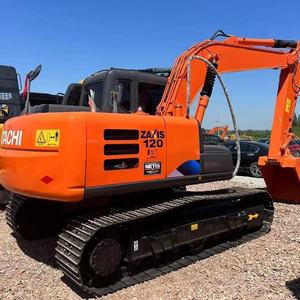 Excavatrice sur chenilles hydraulique d'occasion Hitachi ZX120 de 12 tonnes, entièrement inspectée, prête à être expédiée dans le monde entier - Product Image 1