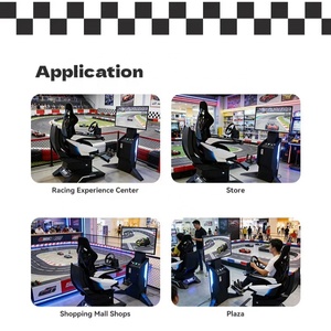 Simulador de Carreras con Modelos <span class=keywords><strong>Animatrónicos</strong></span> y Realidad Aumentada, Simulador de Conducción de Autos F1, Silla con Movimiento de 3 Grados de Libertad para Uso Comercial en Interiores - Product Image 6