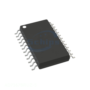 24 TSSOP (0.173", 4.40mm Width) Electronic Components Accessories AD7367BRUZ-5 IC ADC 14BIT SAR 24TSSOP Data Acquisition BOM IC - Product Image 1