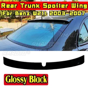 สปอยเลอร์หลังคาท้ายรถยนต์ ชุดแต่งสปอยเลอร์หลังสำหรับรถยนต์เมอร์เซเดส-เบนซ์ E-Class W211 E180 200 260 300 ปี 2003-2007 อุปกรณ์ตกแต่งรถยนต์ - Product Image 1