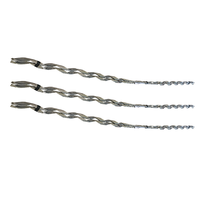 Bande de connexion de tige d'épissure hélicoïdale préformée pour accessoires de tige d'armure de conducteur toronné en aluminium