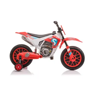 Vip Buddy Populaire Kinderen Rijden Op Baby Speelgoed 12V Motorfiets Ride-On Auto Dual Drive Kids Elektrische Motor Fiets Voor 2-12 10 Jaar Oud