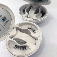 Cils magnétiques doux réutilisables avec pince à magnets, cils postiches naturels épais, extension de cils doux