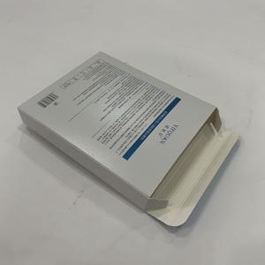 Op Maat Gemaakte Cosmetische Kartonnen Dozen Biologisch Afbreekbare Cosmetische Verpakking Huidverzorging Geschenkdoos Met Stempelen En Embossing - Product Image 2