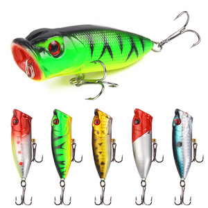 Leurre flottant Minnow Crank Bait de 5,5 cm/7,8 g en ABS rigide, appât artificiel pour la pêche au bar et à la truite en eau douce et salée - Product Image 1