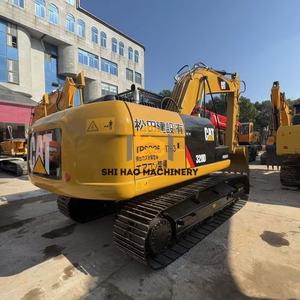 Excavadora de cadenas usada serie Cat320D de 20 toneladas, duradera, con capacidad de cazo de 1.2m y motor de 123kw para trabajos a gran escala - Product Image 1