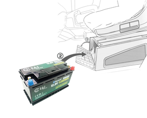 Groupe 49 L5 H8 12V 150Ah Bluetooth LiFePO4 <span class=keywords><strong>batterie</strong></span> avec équilibre actif BMS CE UN38.3 certifié - Product Image 5