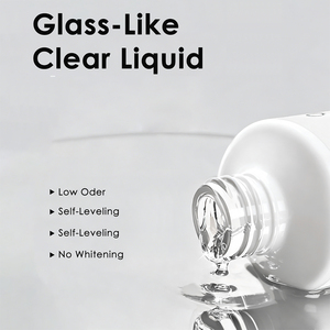 HS Nail OEM/ODM <span class=keywords><strong>Top</strong></span> <span class=keywords><strong>Coat</strong></span> 3D Goutte d'Eau 15ml Transparent Sans Résidu Gel UV Vernis à Ongles Marque Privée Manucure - Product Image 3
