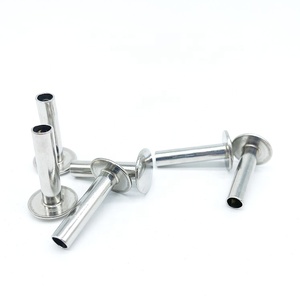 Phẳng đầu tròn bán hình ống đinh tán 3/32 "1/8" 5/32 "3/16" Thép không gỉ bán hình ống đinh tán cho doanh số bán hàng - Product Image 3
