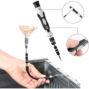Kit de destornilladores de precisión de 115 piezas con puntas y herramientas para reparación de electrónica - Product Image 1