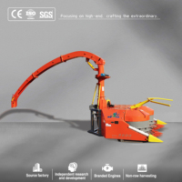 Moissonneuse-broyeuse de canne à sucre et de maïs ensilé Senrui 4QX-2800 robuste montée sur tracteur, logo personnalisé
