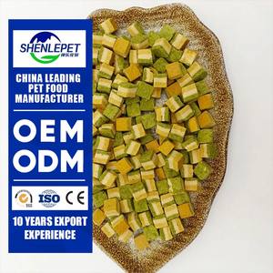 SHENLE PET Premium natürliche Ziegenmilch-und Katzen gras blöcke Pet Snacks High Protein Gesund für Katzen Pet Gefrier getrocknetes Futter - Product Image 1