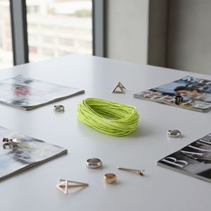 Cuerda Elástica de Poliéster y Spandex de 1 mm de Alta Elasticidad, Cuerda Elástica de Látex de Tailandia, Cordón Elástico para Teléfono, Venta al Por Mayor de Fábrica - Product Image 1