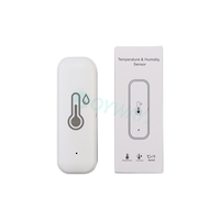 Thermomètre hygromètre sans fil, mini capteur de température et d'humidité, thermohygromètre