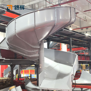 Luhui 2-3M chiều cao duy nhất nhập máng Tự Trọng sợi thủy tinh máng vít trượt cho hậu cần bưu kiện - Product Image 3