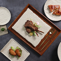 Vaisselle en céramique pour hôtels en gros : Assiettes creuses pour salades, pâtes et soupes – Idéales pour les restaurants et les dîners