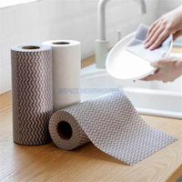 Chiffons de nettoyage de vaisselle jetables serviettes sèches de cuisine réutilisables non pelucheuses multi-usages lingettes ménagères à usage intensif chiffon J
