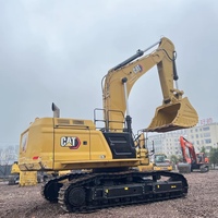 Excavatrice Cat 374 d'occasion de 74 tonnes, haute qualité, avec prix abordable