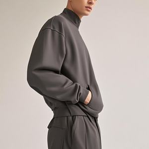 Fabricante de Sudaderas con Cremallera, Sudadera con Cremallera y Logotipo Personalizado, Chaqueta de Forro Polar, Sudadera Corta con Cremallera - Product Image 2