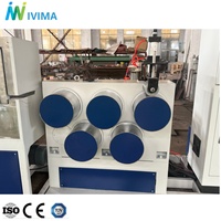 Machine à sangles automatique à double vis IVIMA PET/PP avec moteur, boîte de vitesses et PLC