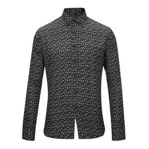 Vendita calda <span class=keywords><strong>camicia</strong></span> da <span class=keywords><strong>uomo</strong></span> floreale di cotone e <span class=keywords><strong>lino</strong></span> <span class=keywords><strong>oversize</strong></span> di alta qualità a basso prezzo <span class=keywords><strong>camicia</strong></span> Casual a maniche lunghe <span class=keywords><strong>camicia</strong></span> della gioventù di affari camicie - Product Image 3