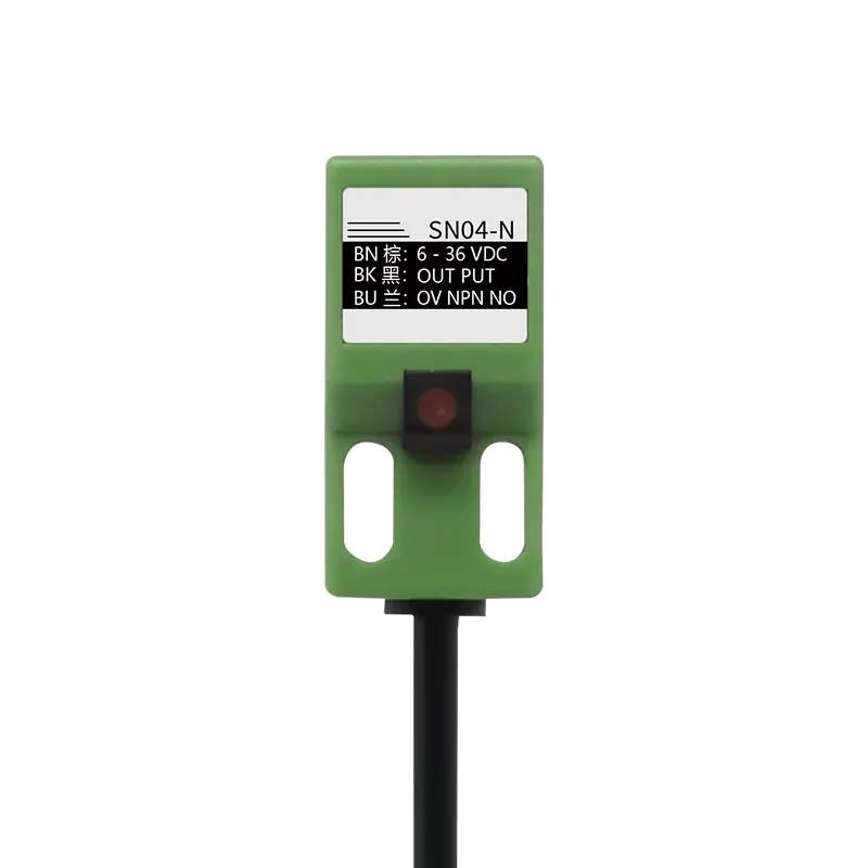 Vierkant Gevormde Inductieve Nabijheid Nadering Sensor Detectieschakelaar SN04-D/D2/N/N2/P/P2/Y/Y2 Dc Npn Pnp Geen Nc 4Mm Dc 10-30V Sn04