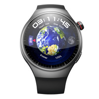 Reloj Inteligente con Tarjeta SIM Europea Más Vendido, Rastreo GPS 4G, Frecuencia Cardíaca, Oxígeno en Sangre, NFC, Batería de Larga Duración, Silicona Magnética