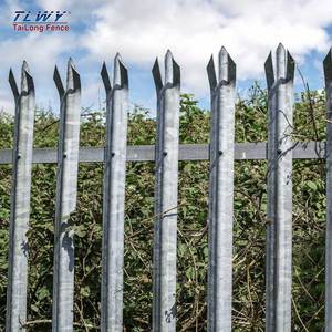 W nhạt an ninh rào lại hàng rào thép mạ kẽm rèn sắt 1.8m kim loại thép không gỉ hàng rào vườn hàng rào, lưới mắt cáo & Cổng - Product Image 5