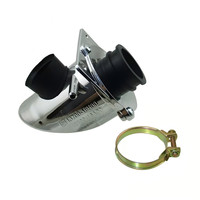 Filtre à air chromé 38 mm Sportsmoto EN STOCK pour moto Monkey Gorilla Trail Bike Z50