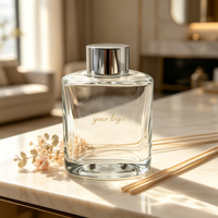 Flacon diffuseur vide personnalisé 50ml 100ml 120ml 150ml 200ml Flacon en verre pour diffuseur de parfum
