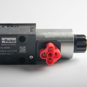 Vanne directionnelle à solénoïde Parker D1VW020HNJW 24VDC 350Bar 4 voies, commande hydraulique - Product Image 4