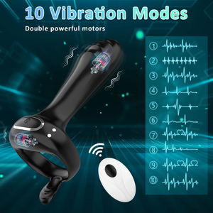 <span class=keywords><strong>Anillo</strong></span> Vibrador para Pene con Control por Aplicación, <span class=keywords><strong>Anillo</strong></span> de Silicona Inteligente con Bluetooth para Parejas, con Estimulador de Clítoris para Hombres - Product Image 3