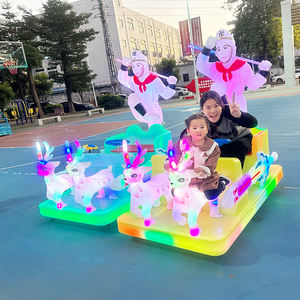 Voiture à Bumper pour Enfants Double Style Dessin Animé Nouveau <span class=keywords><strong>Roi</strong></span> Singe, Voiture de Loisirs Extérieure avec Démarrage par Télécommande, Jouet pour <span class=keywords><strong>Aire</strong></span> de Jeux - Product Image 3