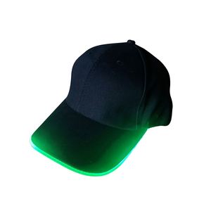 Casquette de baseball LED personnalisée avec logo, vente en gros, accessoires de fête en plein air, casquette LED de haute qualité avec visière lumineuse - Product Image 3